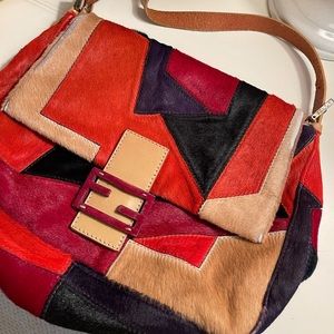 RARE 100% authentic vintage Fendi pony hair bag